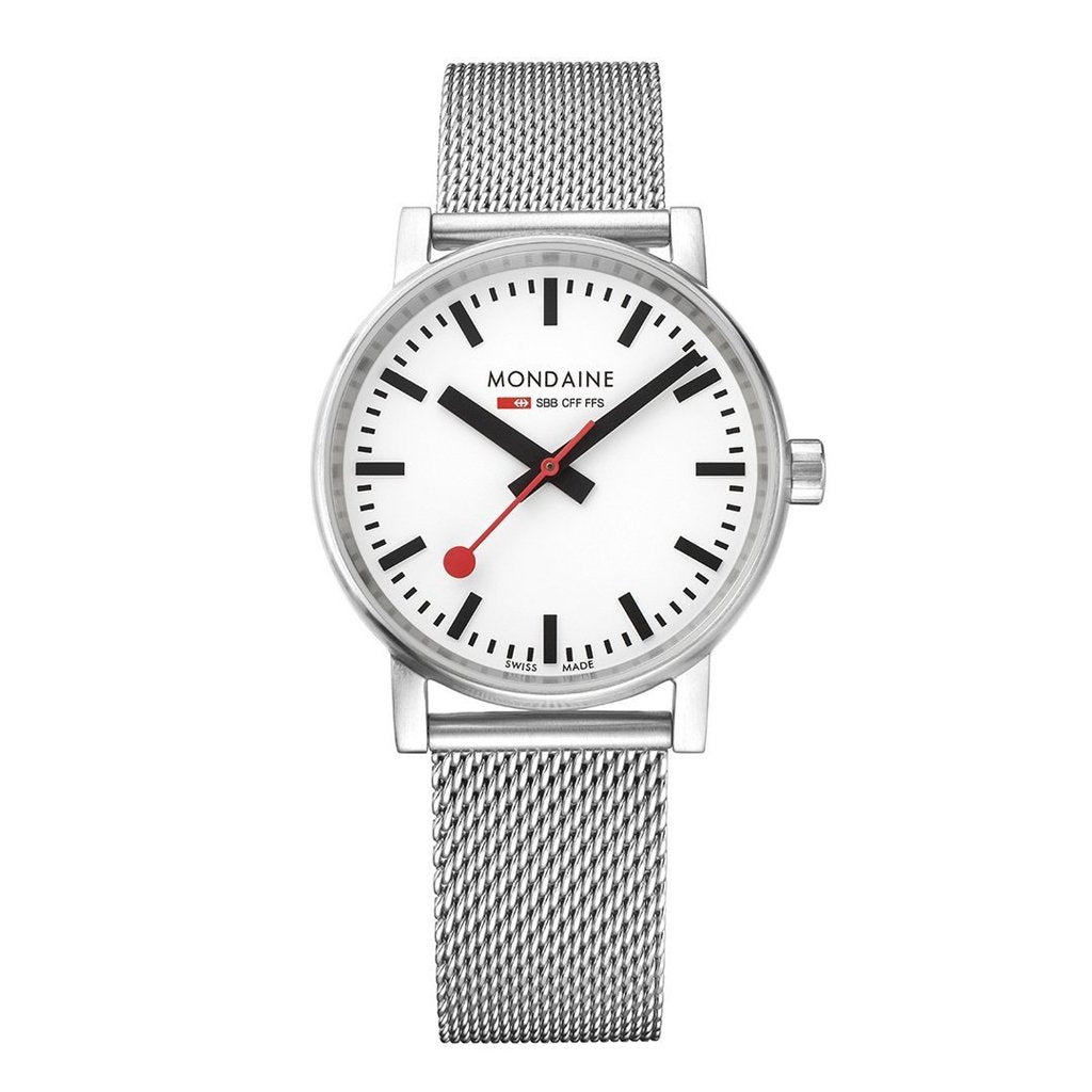 Mondaine  evo2 35mm, Sapphire crystal
