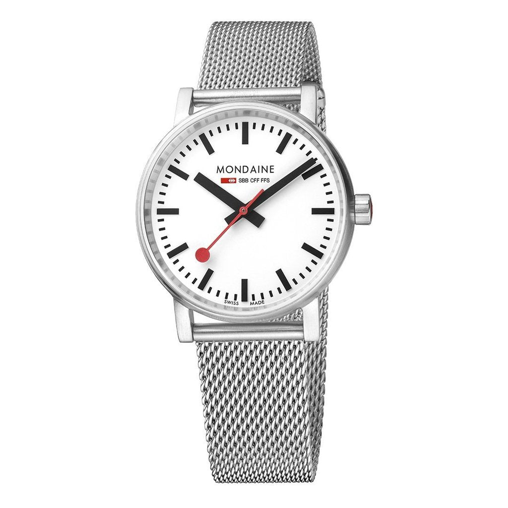 Mondaine  evo2 35mm, Sapphire crystal