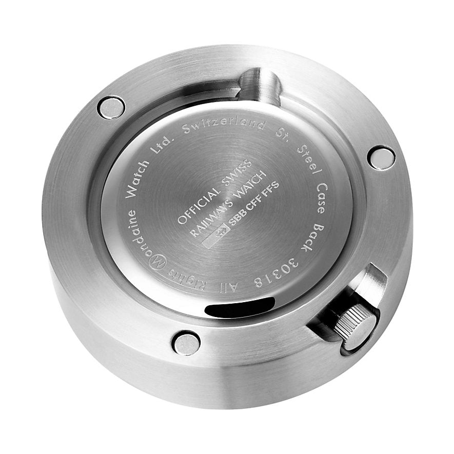 Mondaine Magnet Clock SILVER