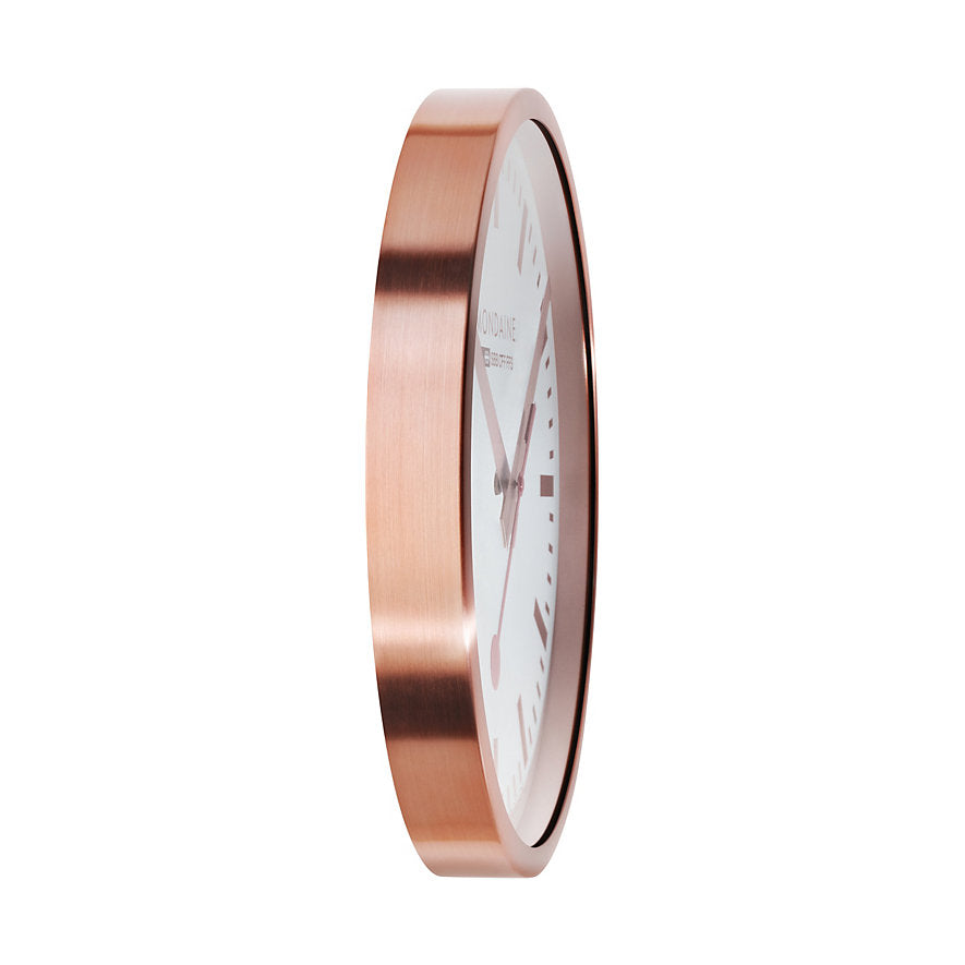 Mondaine Clock COPPER 25 cm