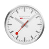 Mondaine Clock SILVER 40 cm