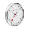 Mondaine Clock SILVER 40 cm